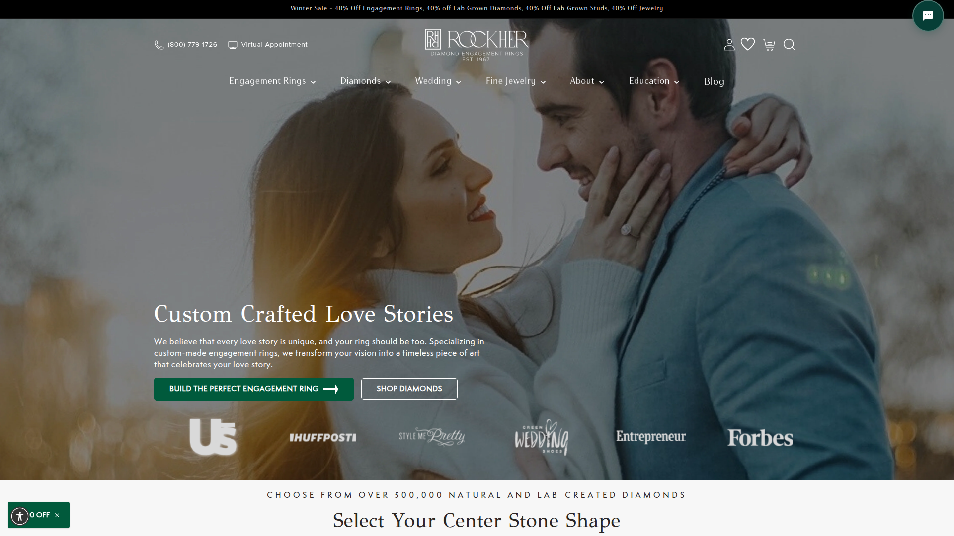 Client website after SEO growth campaign